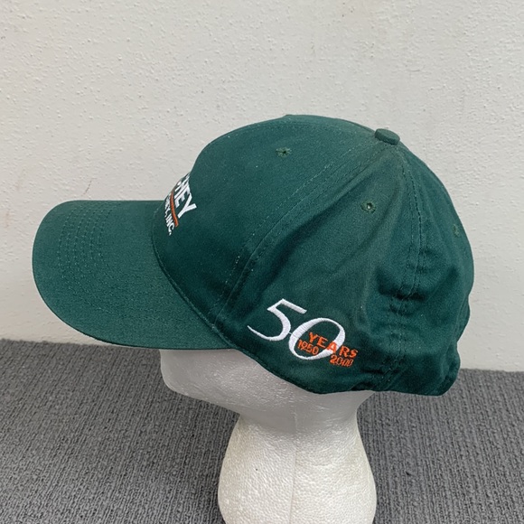 Vintage Fruchey Baseball Hat Mens Adjustable Green Strapback Cap Made in America - Picture 6 of 12